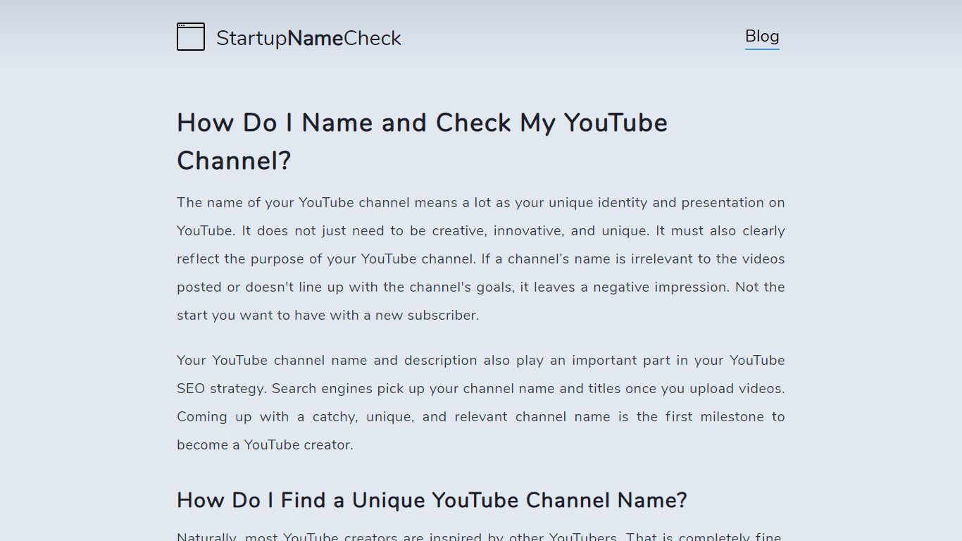 How Do I Name and Check My YouTube Channel?